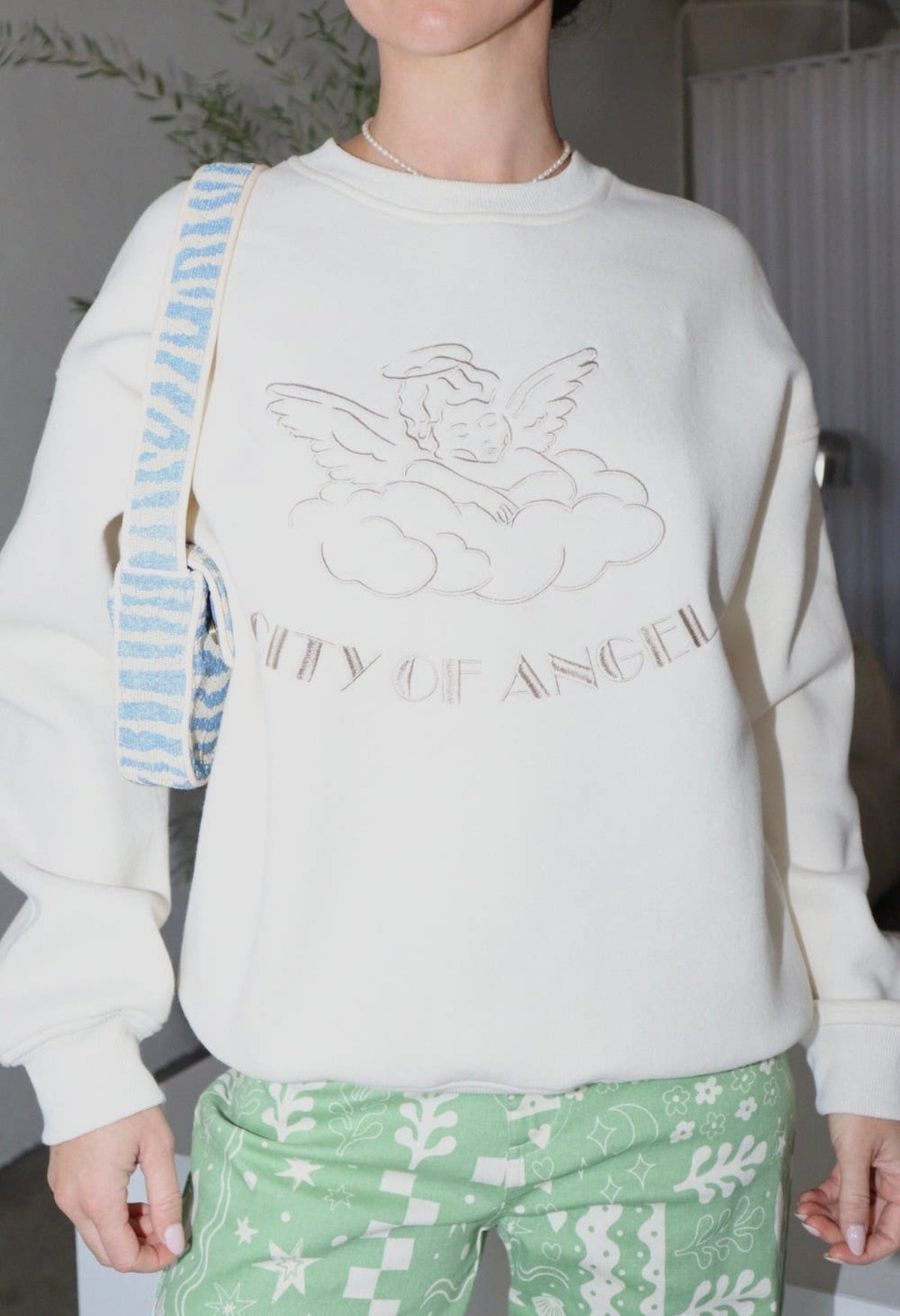 City of Angels Embroidered Sweatshirt