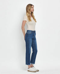 Lovervet High Rise Cropped Straight Jeans