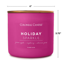 Holiday Sparkle Scented Jar Candle, Soy Blend Wax, 14.5oz
