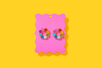 Paige Colorful Gem Drop Earrings