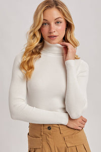 Essential Ribbed Turtleneck Sweater