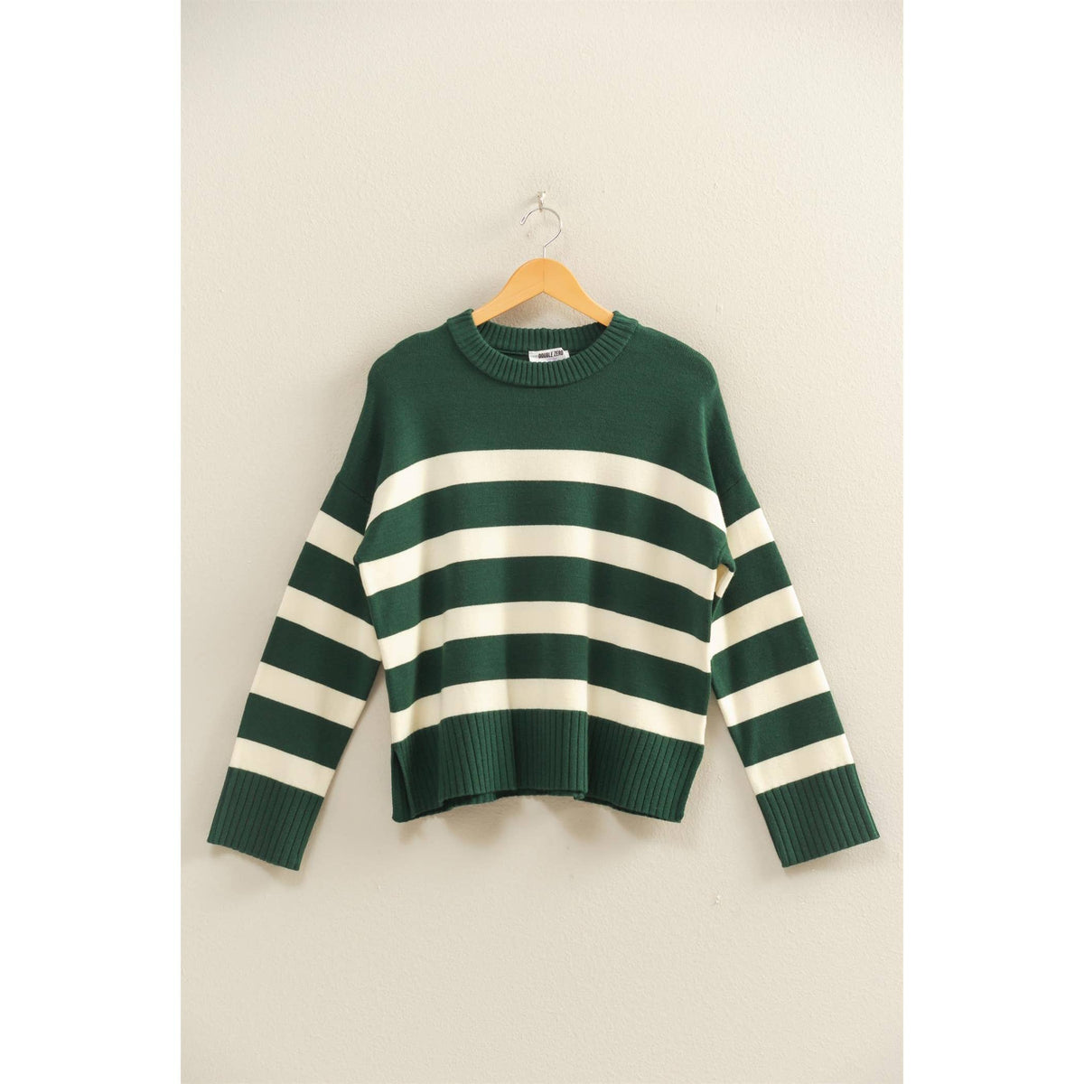 Suni Striped Crew Neck Sweater