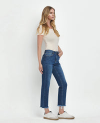 Lovervet High Rise Cropped Straight Jeans