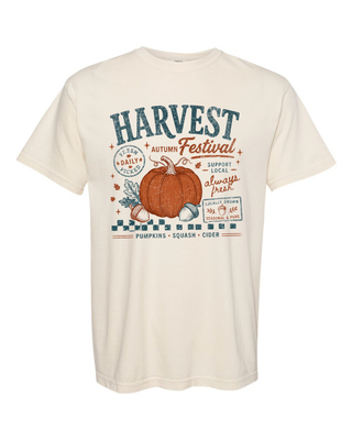 Harvest Fest  Graphic Tee - Ivory