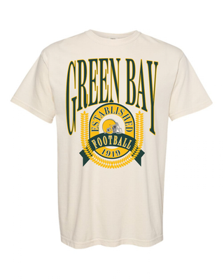 Green Bay Graphic Tee - Ivory