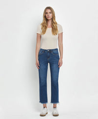 Lovervet High Rise Cropped Straight Jeans