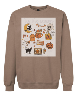 Tis The Season Iconic Sweatshirt - Brown