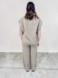 Tegan Wide Leg Sweater Pants