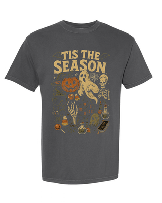 Tis The Season Halloween Graphic Tee - Pepper