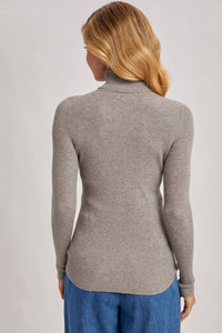 Essential Ribbed Turtleneck Sweater
