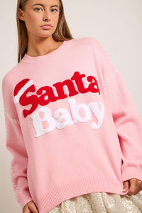 Santa Baby Holiday Knit Sweater