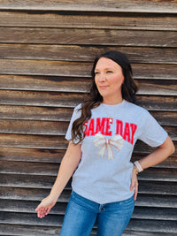 Gameday Bow Graphic tee