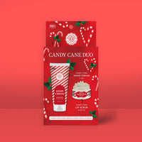 Candy Cane Duo -  Hand Cream & Lip Scrub Duo