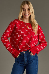 Red Ho Ho Ho Sweater