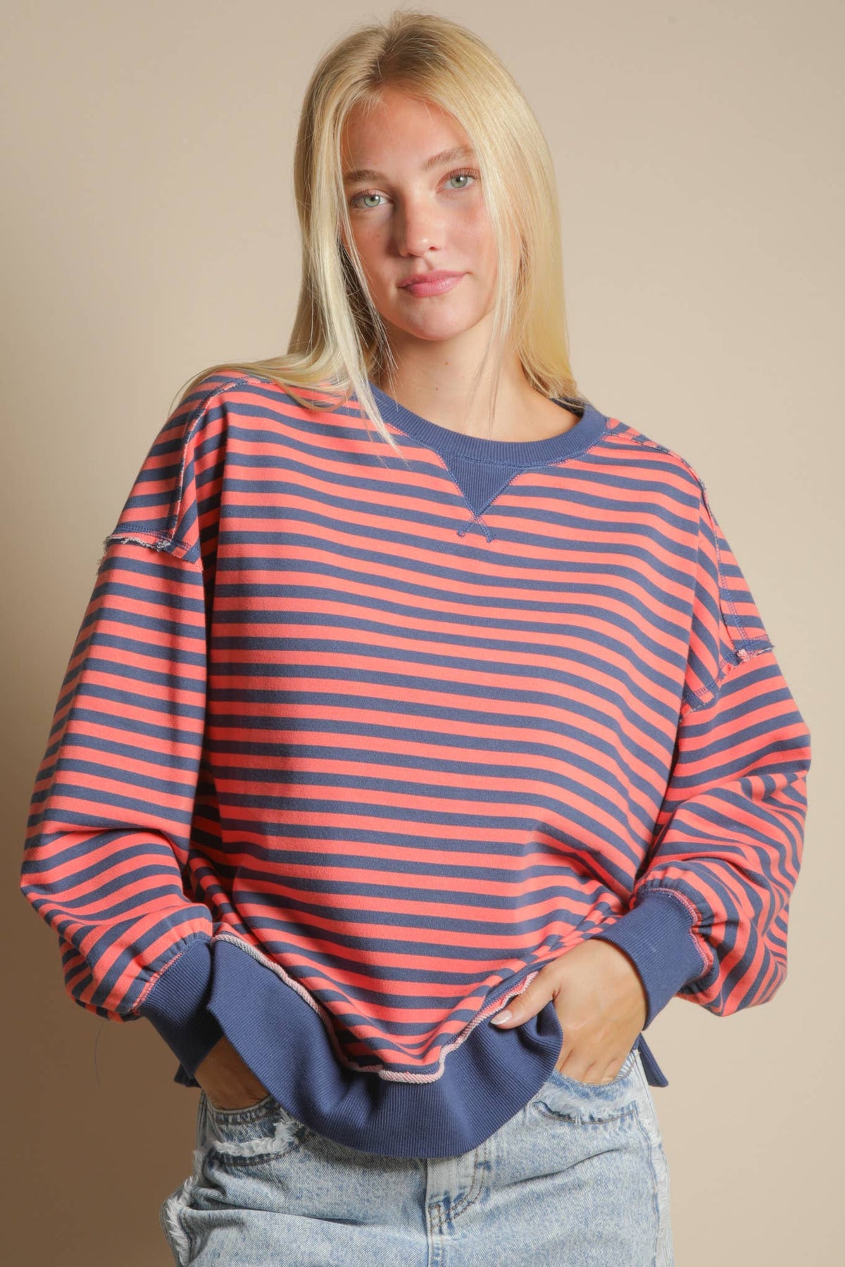 Sandra Oversized Knit Top