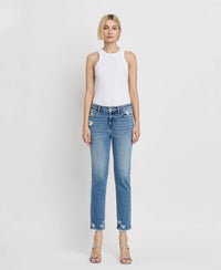 Lovervet High Rise Slim Straight jeans