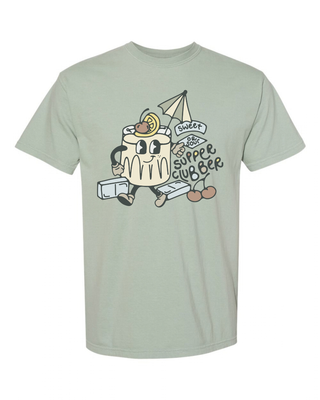 Supper Clubber Graphic Tee - Bay Leaves
