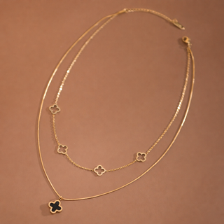 18K Gold Plated Waterproof Stainless Steel Chain Necklace