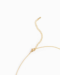 Asymmetrical Heart Station Charm Necklace