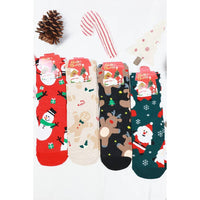 Assorted Styles Christmas Theme Socks