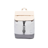 Scout Mini Backpack – lightweight, water-resistant, and eco-friendly bag made from OXFORD RPET fabric. Features adjustable cotton straps, a spacious main compartment, a quick-access flap pocket, and a hidden security pocket. Perfect for everyday use, school, or travel.