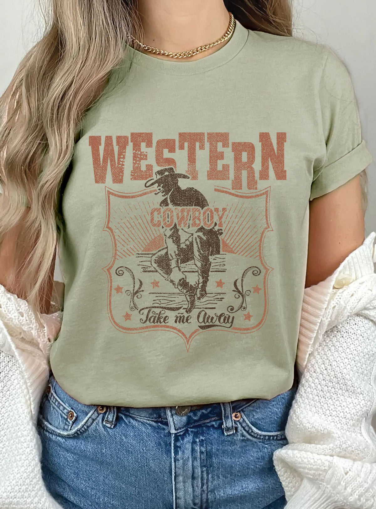 Cowboy Take Me Tee