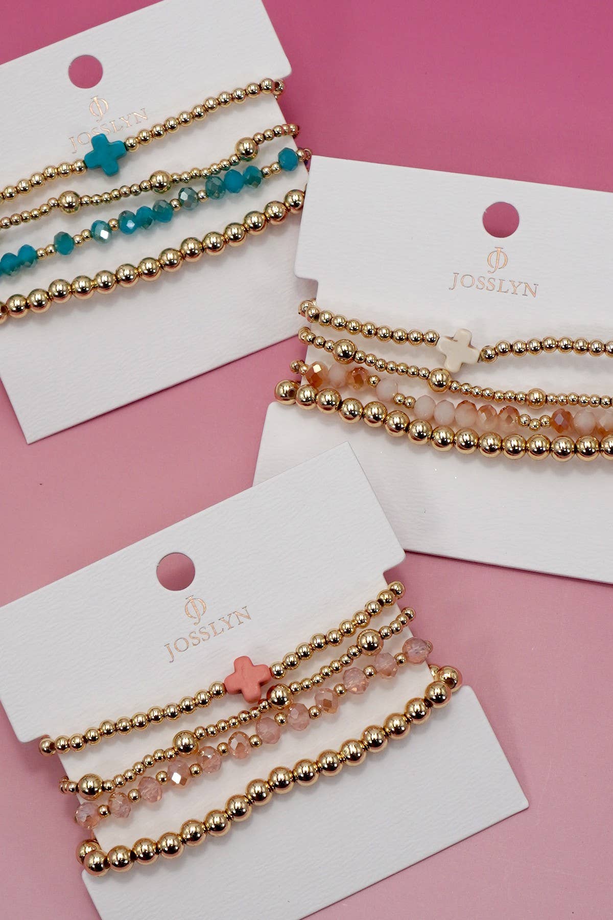 Cross Bracelet Stack