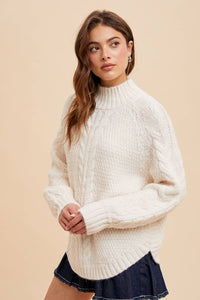 Mellisa Chunky Knit Turtleneck Sweater