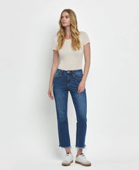 Lovervet High Rise Cropped Straight Jeans