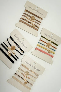 Bracelet Hair Tie Sets