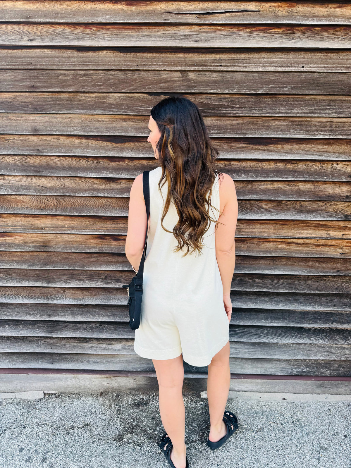 Pocket Detail Sleeveless Comfy Romper