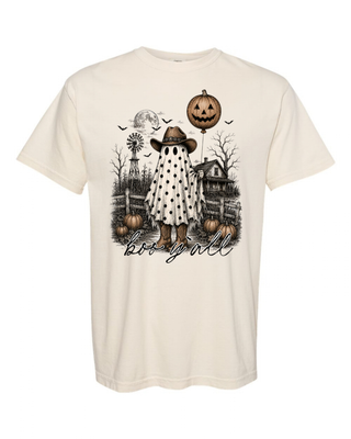 Boo Y'all Graphic Tee - Ivory