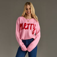 Pink Merry Sweater