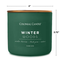 Winter Woods Scented Jar Candle, Soy Blend Wax, 14.5oz