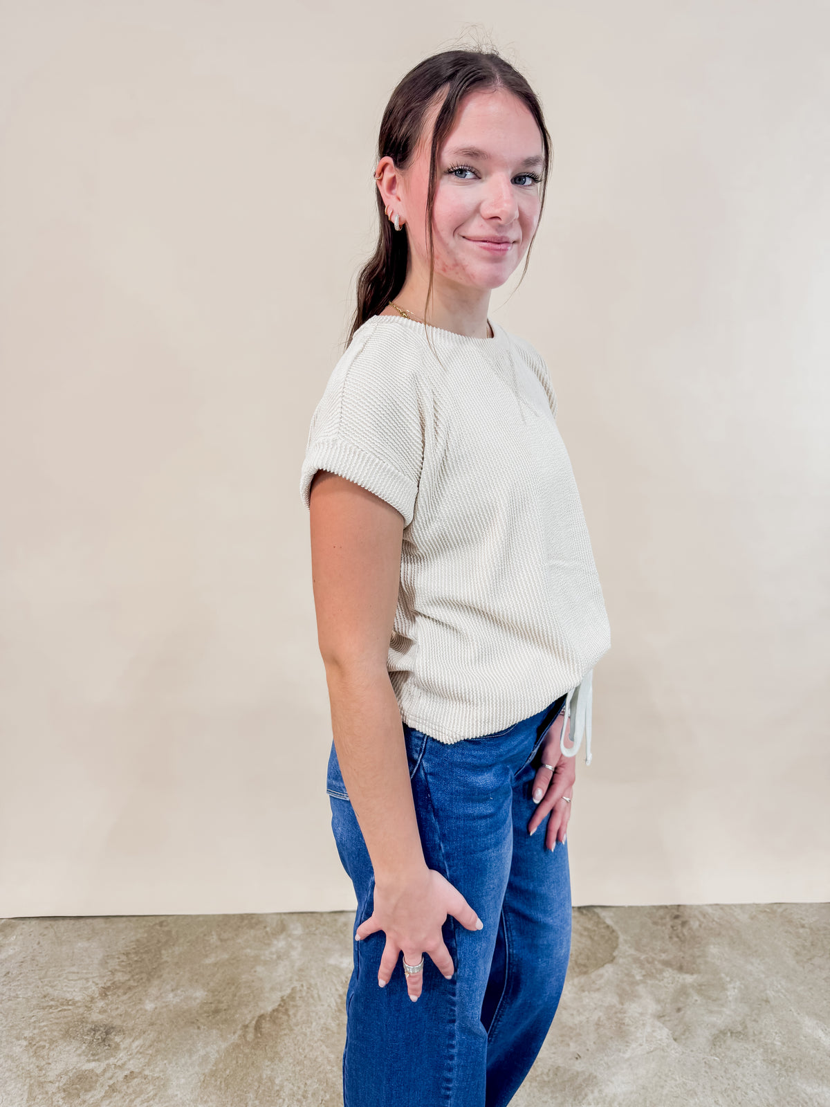 Sasha Ribbed Knit Top