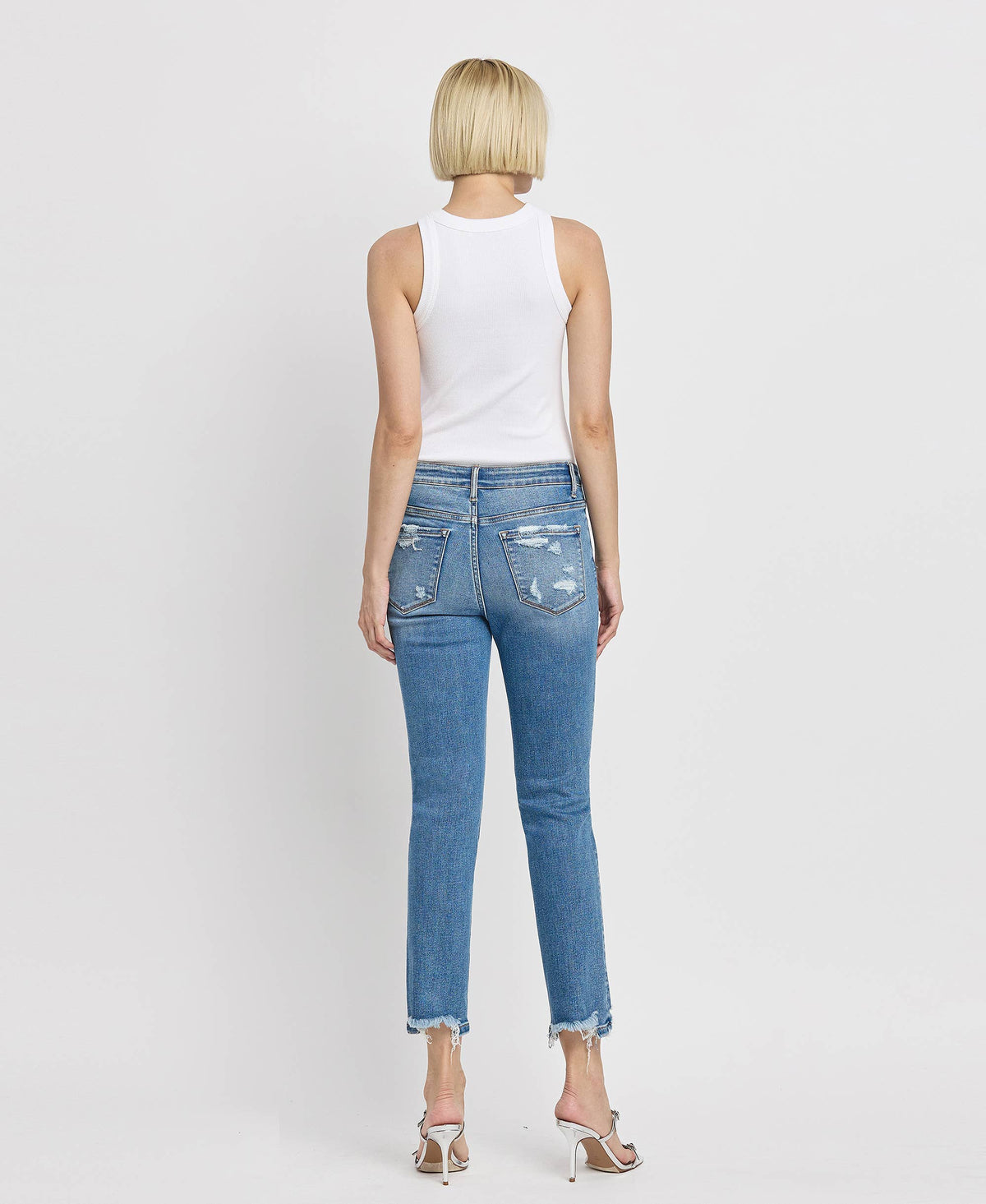 Lovervet High Rise Slim Straight jeans