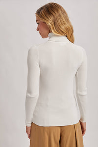 Essential Ribbed Turtleneck Sweater