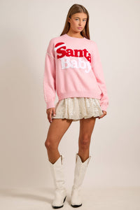 Santa Baby Holiday Knit Sweater