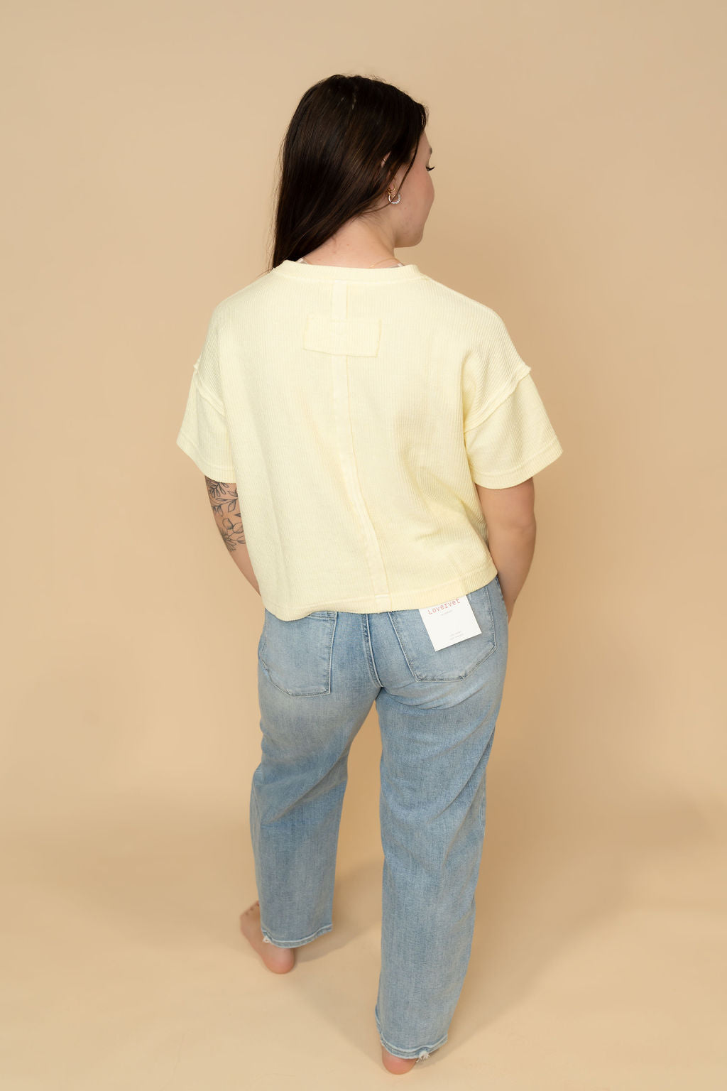 Robbie Knit Top - Butter Yellow