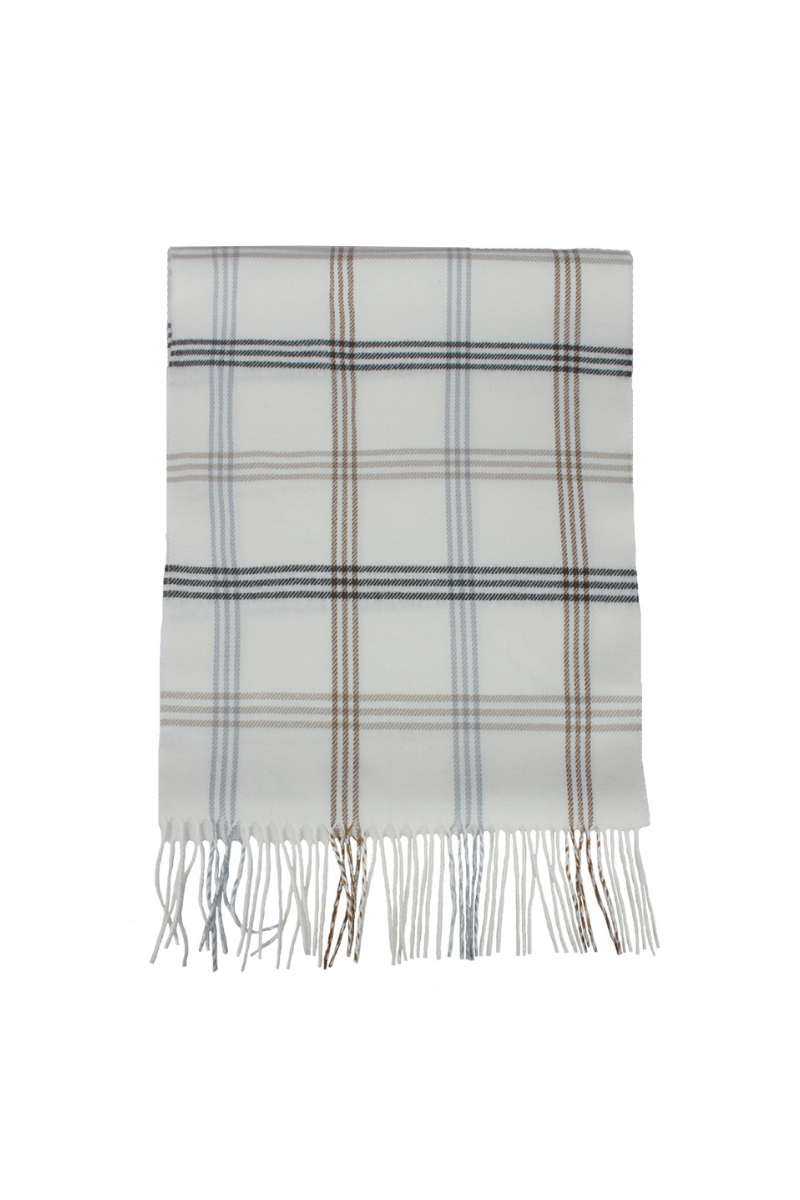 Softer than Cashmere PLAID BUFF Vegan Cashmere Touch Scarves