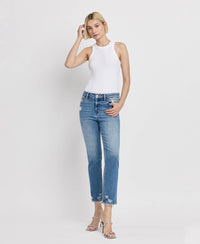 Lovervet High Rise Slim Straight jeans