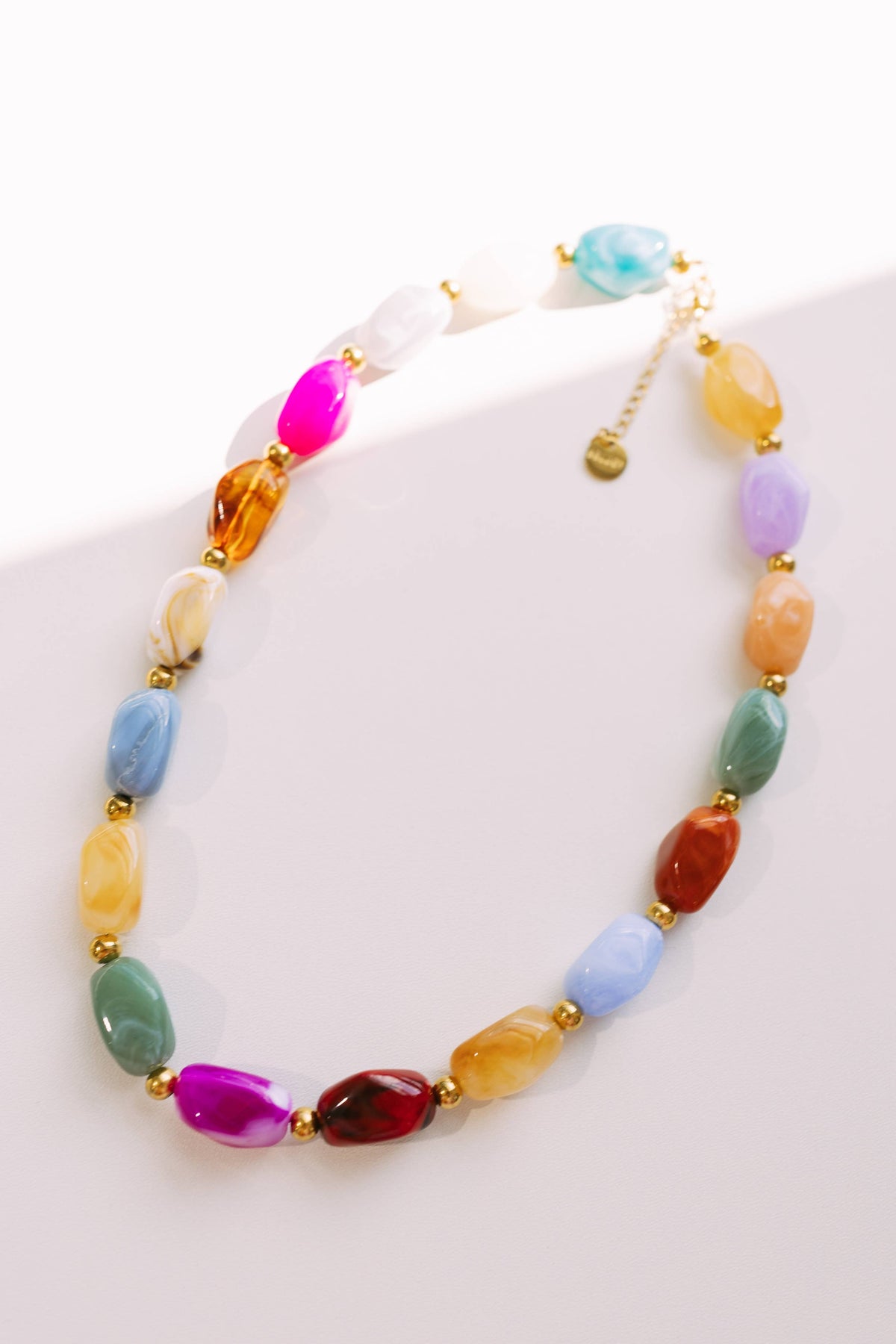 Ellie Colorful Stone Necklace
