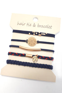 Bracelet Hair Tie Sets