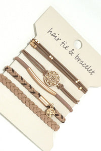 Bracelet Hair Tie Sets
