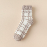 Soft Cozy Plaid Socks