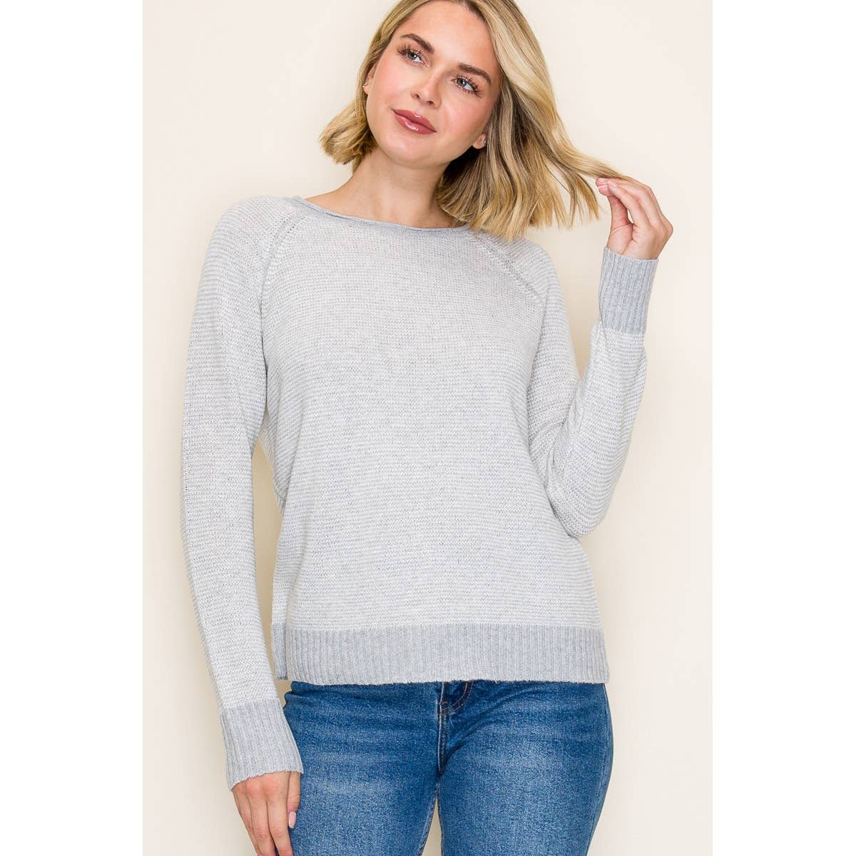 Callia Pinstriped Sweater