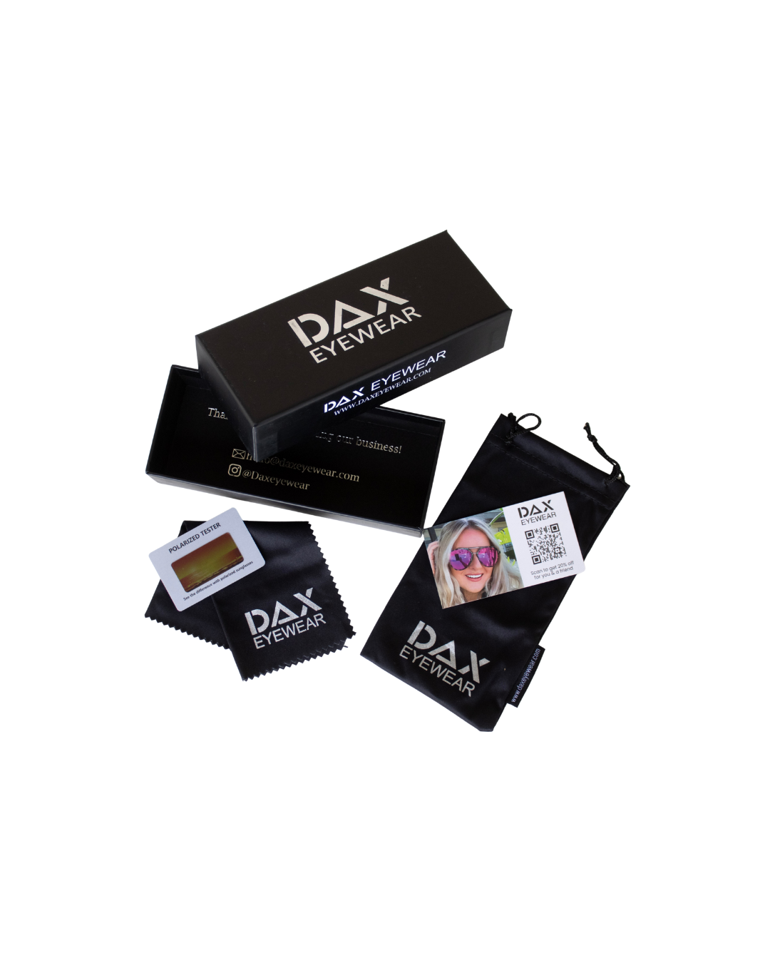 Luna - Unisex Polarized Small Round Sunglasses