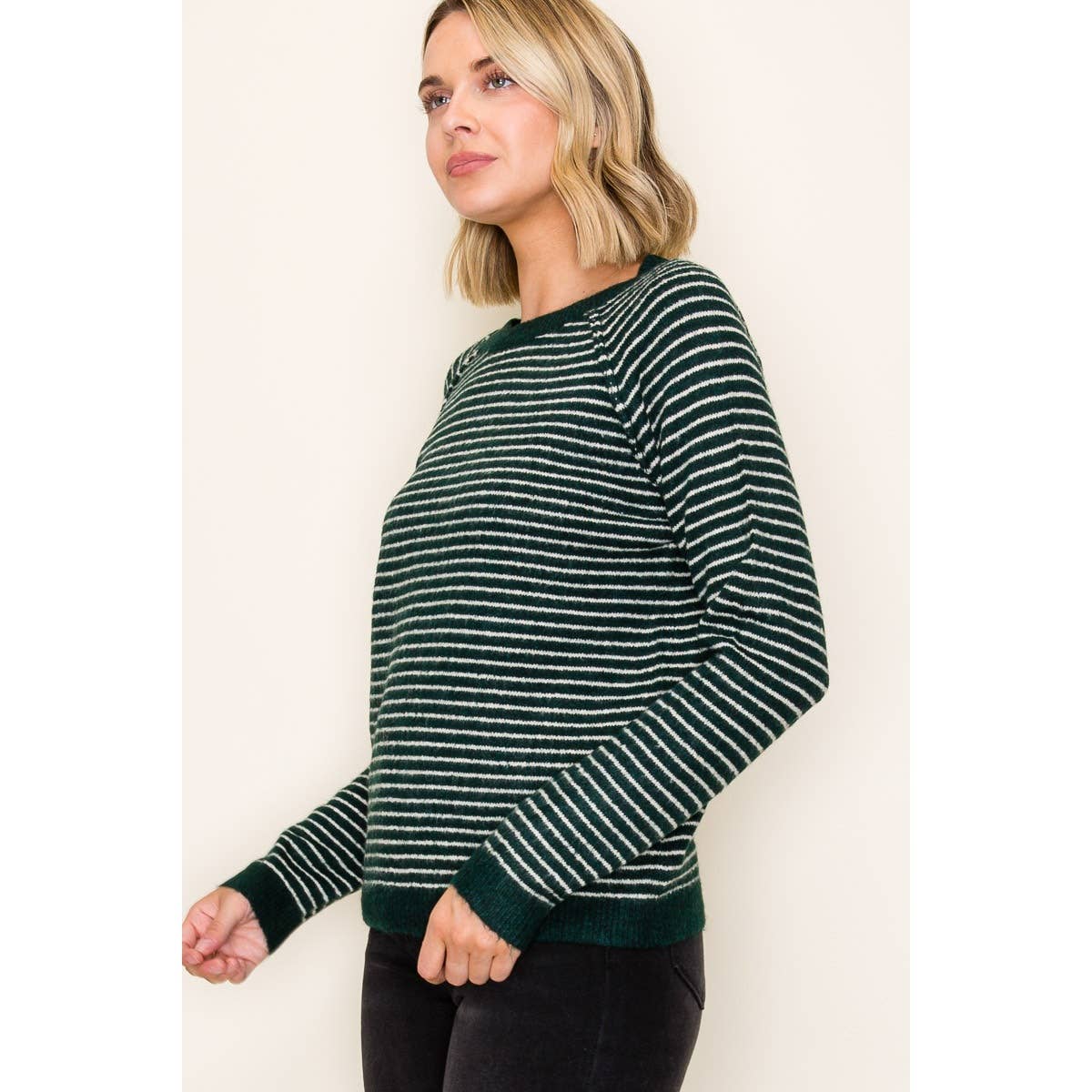 Scarla Striped Sweater