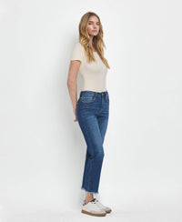 Lovervet High Rise Cropped Straight Jeans