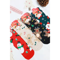 Assorted Styles Christmas Theme Socks